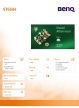 Benq 65 cali ST6504 LED 4K 1200:1/3840x2160/HDMI 
