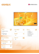 LG 43 cale 43UH5Q-E 500cd/m2 UHD 24/7 
