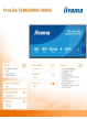 IIYAMA 86 cali TE8612MIS-B4AG 40pkt IPS 4K 24/7 7H ANDROID 14 RK3576 8/128GB EDLA Essential 