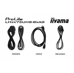 IIYAMA 65 cali LH6575UHS-B2AG 24/7 IPS ANDROID.11 4K WiFi iiSignage2 FailOver EShare 24/7 full daisy chain 