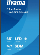 IIYAMA 65 cali LH6575UHS-B2AG 24/7 IPS ANDROID.11 4K WiFi iiSignage2 FailOver EShare 24/7 full daisy chain 