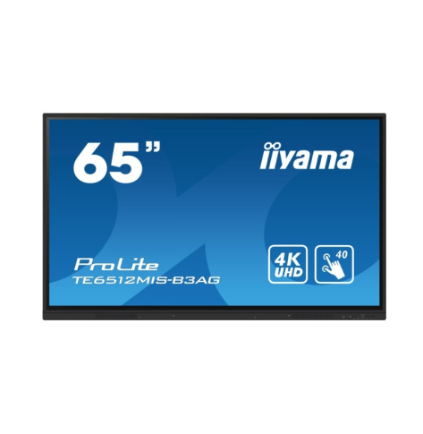 IIYAMA 65 cali TE6512MIS-B4AG 40pkt IPS 4K 24/7 7H ANDROID 14 RK3576 8/128GB EDLA Essential