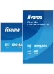 IIYAMA 55 cali LH5581UHSG-1AG 24/7 VA ANDROID 14 4K 2x10W WiFi UCHWYT CIENNY 2xHDMI USB-C RJ45 IR 2xUSB WHITE 
