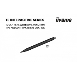 IIYAMA 75 cali TE7515A-B1AG IPS 4K 40pkt 550cd DeepContrast-IR+ HDMI x2 DP USB-C 2 x 20W OPS Slot x1 5xUSB 2xRJ45 8-Array EDLA WiFi PiP iiW