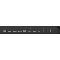 IIYAMA 65 cali TE6515A-B1AG IPS 4K 40pkt 550cd DeepContrast-IR+ HDMI x2 DP USB-C 2 x 20W OPS Slot x1 5xUSB 2xRJ45 8-Array EDLA WiFi PiP iiW