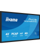 IIYAMA 43 cale T4329AS-B1AG VA 4K HDMIx2 USB-C RJ45 2x10W WiFi Android 14 Signal FailOver Whiteboard iiSignage (CMS) iiControl (DMS) iiS