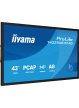 IIYAMA 43 cale T4329AS-B1AG VA 4K HDMIx2 USB-C RJ45 2x10W WiFi Android 14 Signal FailOver Whiteboard iiSignage (CMS) iiControl (DMS) iiS