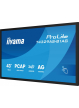 IIYAMA 43 cale T4329AS-B1AG VA 4K HDMIx2 USB-C RJ45 2x10W WiFi Android 14 Signal FailOver Whiteboard iiSignage (CMS) iiControl (DMS) iiS
