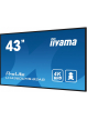 IIYAMA 43 LH4360UHS-B2A 24/7 500cd 4K VA Wifi 6.5ms 3xHDMI 2xUSBR J45 RS-232C