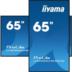 IIYAMA 65 cali LH6560UHS-B2A 24/7 500cd 4K VA Wifi 