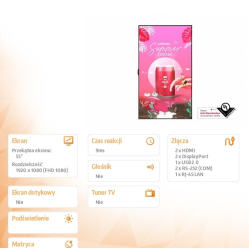 LG 55XS4P-B 4000cd/m2 24/7 