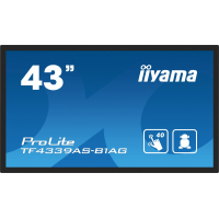 IIYAMA 43 cale TF4339AS-B1AG IPS 4K HDMIx2 DP RJ45 3xUSB 40pkt ANDROID 24/7 