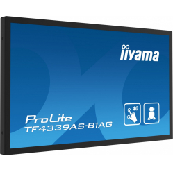 IIYAMA 43 cale TF4339AS-B1AG IPS 4K HDMIx2 DP RJ45 3xUSB 40pkt ANDROID 24/7 