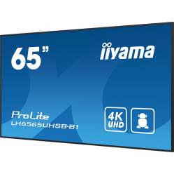 IIYAMA *IIYAMA 65'LH6565UHSB-B1 24/7 IPS ANDROID.11 4K 800cd iiSignage2 SDM 2x HDMI DP 2x USB 2x 10W RJ45 WiFi 4/32GB PION/POZIOM 400x400(vesa)