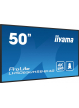 IIYAMA 50 cali LH5065UHSB-B1 AG 24/7 VA ANDROID 11 4K 800cd iiSignage2 SDM 2x HDMI DP 2x USB 2x 10W RJ45 WiFi 4/32GB PION/POZIOM 400x400(vesa)