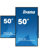 IIYAMA 50 cali LH5065UHSB-B1 AG 24/7 VA ANDROID 11 4K 800cd iiSignage2 SDM 2x HDMI DP 2x USB 2x 10W RJ45 WiFi 4/32GB PION/POZIOM 400x400(vesa)