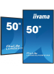 IIYAMA 50 cali LH5065UHSB-B1 AG 24/7 VA ANDROID 11 4K 800cd iiSignage2 SDM 2x HDMI DP 2x USB 2x 10W RJ45 WiFi 4/32GB PION/POZIOM 400x400(vesa)