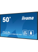 IIYAMA 50 cali LH5065UHSB-B1 AG 24/7 VA ANDROID 11 4K 800cd iiSignage2 SDM 2x HDMI DP 2x USB 2x 10W RJ45 WiFi 4/32GB PION/POZIOM 400x400(vesa)