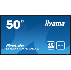 IIYAMA 50 cali LH5041UHS-B2 VA 4K 24/7 LAN USB HDMI 
