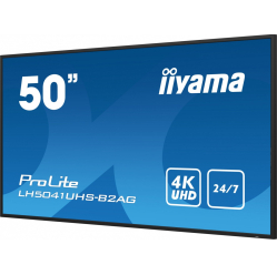 IIYAMA 50 cali LH5041UHS-B2 VA 4K 24/7 LAN USB HDMI 