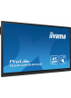 IIYAMA 65 cali ProLite TE6512MIS-B3AG 40pkt IPS 4K 24/7 7H WiFi VGA HDMI USB-c Bluetooth metal 8ms Vesa 2x16W