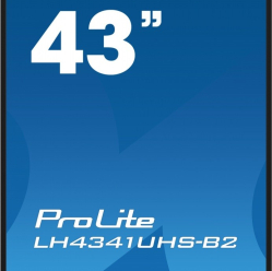 IIYAMA ProLite LH4341UHS-B2 42.5 cala 24/7 500cd 4K IPS 3xHDMI