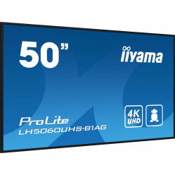 IIYAMA 49.5 cala LH5060UHS-B1AG matowy 24h/7 500(cd/m2) VA 3840 x 2160 UHD(4K) Android.11 Wifi CMS(iiSignage2)