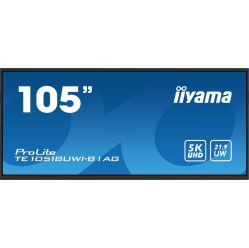 IIYAMA 104.6 cala TE10518UWI-B1AG INFRARED 40pkt VA 21:9(5K) 8xUSB 8xMIC 2x16W+Subwoofer(16W) Android 13 WiFi Slot OPS 7H 450(cd/m2)