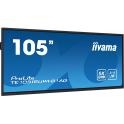 IIYAMA 104.6 cala TE10518UWI-B1AG INFRARED 40pkt VA 21:9(5K) 8xUSB 8xMIC 2x16W+Subwoofer(16W) Android 13 WiFi Slot OPS 7H 450(cd/m2)