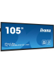 IIYAMA 104.6 cala TE10518UWI-B1AG INFRARED 40pkt VA 21:9(5K) 8xUSB 8xMIC 2x16W+Subwoofer(16W) Android 13 WiFi Slot OPS 7H 450(cd/m2)