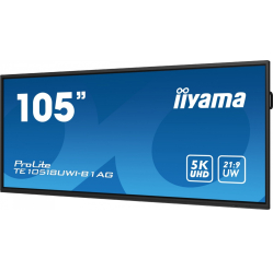 IIYAMA 104.6 cala TE10518UWI-B1AG INFRARED 40pkt VA 21:9(5K) 8xUSB 8xMIC 2x16W+Subwoofer(16W) Android 13 WiFi Slot OPS 7H 450(cd/m2)