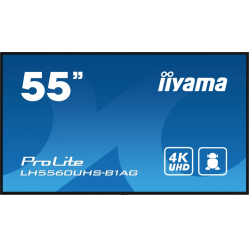 IIYAMA 55 cale LH5560UHS-B1AG matowy 24h/7 500(cd/m2) VA 3840 x 2160 UHD(4K) Android.11 Wifi CMS(iiSignage2)