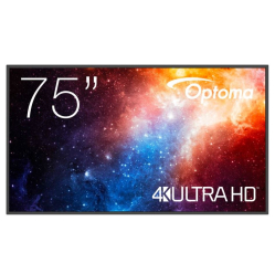 Optoma 75 cali N3751K matowy 24h/7 450cd/m2 USB-C 4K UHD (3840 x 2160) Android 11 Wifi+BT OMS kod producenta H1F2C0GBW10