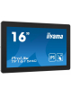 IIYAMA 15.6 cala TF1615MC-B1 IPS pojemnościowa 10 punktów 450cd/m2 IP65 7H HDMI DP VGA 