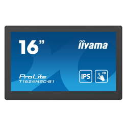 IIYAMA 15.6 cali T1624MSC-B1 IPS poj.10pkt.450cd 24/7 media player 6H