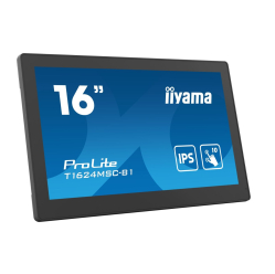 IIYAMA 15.6 cali T1624MSC-B1 IPS poj.10pkt.450cd 24/7 media player 6H