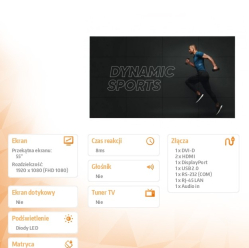 LG 55VL5PJ-A 500cd/m2 24/7 