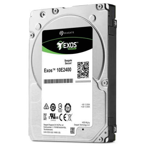 Dysk SEAGATE EXOS 10E2400 Ent.Perf. 10K 2.4TB w/Enhanced Cache HDD 512e/4Kn FastFormat 10000rpm 256MB cache SAS 12Gb/s 6.4cm 2.5 SED