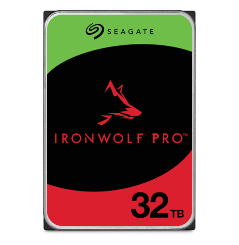 Dysk SEAGATE Ironwolf PRO Enterprise NAS HDD 32TB 7200rpm 6Gb/s SATA 256MB 8.9cm 3.5 24x7 RAID Rackmount systems BL