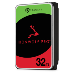 Dysk SEAGATE Ironwolf PRO Enterprise NAS HDD 32TB 7200rpm 6Gb/s SATA 256MB 8.9cm 3.5 24x7 RAID Rackmount systems BL