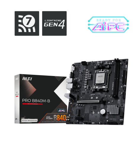 Płyta główna MSI PRO B840M-B AM5 mATX MB