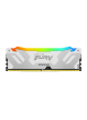 Pamięć KINGSTON 16GB 8000MHz DDR5 CL38 DIMM FURY Renegade RGB White XMP