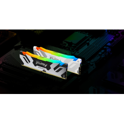 Pamięć KINGSTON 24GB 8000MHz DDR5 CL38 DIMM FURY Renegade RGB Silver