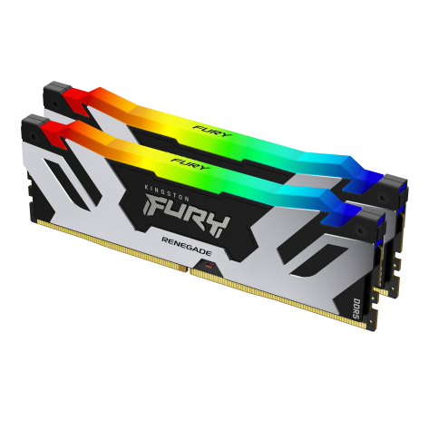 Pamięć KINGSTON 48GB 8000MHz DDR5 CL38 DIMM Kit of 2 FURY Renegade RGB Silver