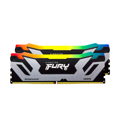 Pamięć KINGSTON 48GB 8800MHz DDR5 CL42 CUDIMM Kit of 2 FURY Renegade RGB Silver