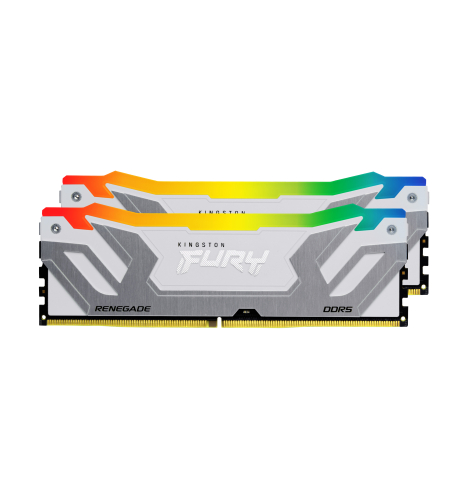 Pamięć KINGSTON 48GB 8800MHz DDR5 CL42 CUDIMM Kit of 2 FURY Renegade RGB White