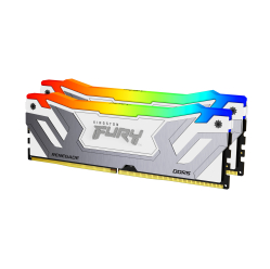 Pamięć KINGSTON 48GB 8800MHz DDR5 CL42 CUDIMM Kit of 2 FURY Renegade RGB White