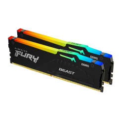 Pamięć KINGSTON 64GB 5600MHz DDR5 CL36 DIMM Kit of 2 FURY Beast RGB