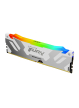 Pamięć KINGSTON 64GB 6400MHz DDR5 CL32 DIMM Kit of 2 FURY Renegade RGB White XMP