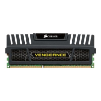 Pamięć CORSAIR DDR3 1600MHz 8GB 1x 8GB 240 Dimm Unbuffered 9-9-9-24 Vengeance Heatspreader Dual Channel 1.5V